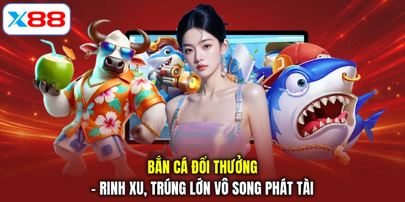 Bắn Cá Đổi Thưởng - Rinh Xu, Trúng Lớn Vô Song Phát Tài