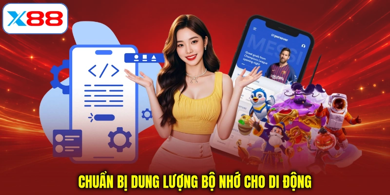 Chuẩn bị dung lượng bộ nhớ cho di động