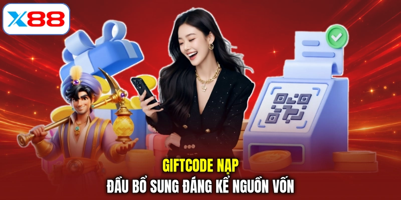 Giftcode nạp đầu bổ sung đáng kể nguồn vốn