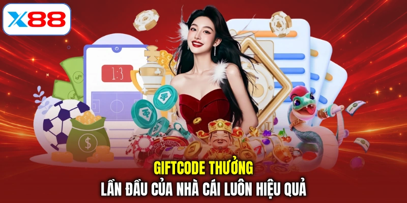 Giftcode thưởng lần đầu của nhà cái luôn hiệu quả