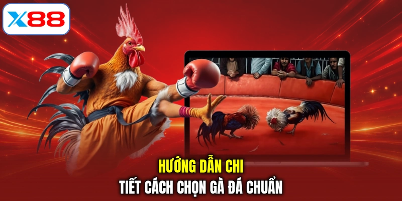 Hướng dẫn chi tiết cách chọn gà đá chuẩn
