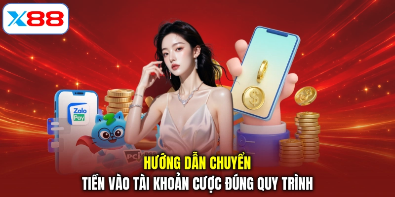Hướng dẫn chuyển tiền vào tài khoản cược đúng quy trình