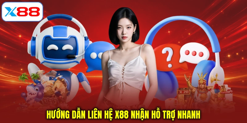 Hướng dẫn Liên Hệ X88 nhận hỗ trợ nhanh