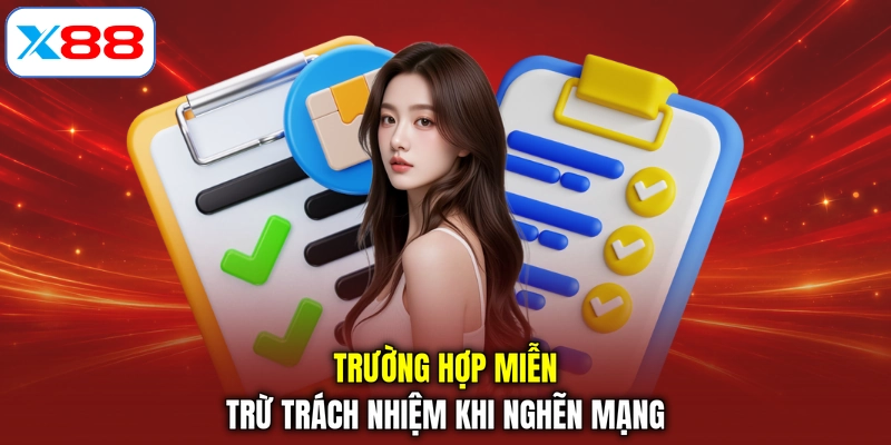 Trường hợp miễn trừ trách nhiệm khi nghẽn mạng